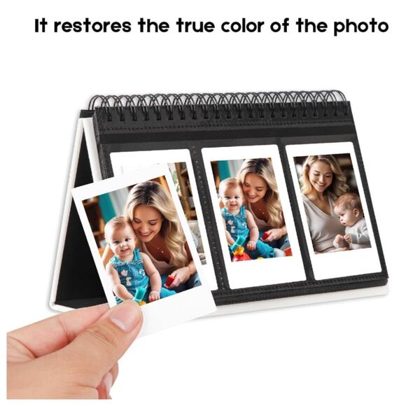 Ruibytree Desk Calendar Style Photo Album with 96 Pockets for Fujifilm 3-PCK - Picture 4 of 6